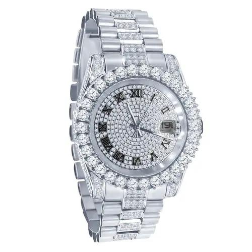 Forte Steel CZ Watch | 530301 Alfafammily.com