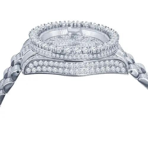 Forte Steel CZ Watch | 530301 Alfafammily.com