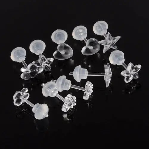 5 Pairs Mix Styles Hypoallergenic Cute Stud Earrings Pins Needle And Alfa fammily store