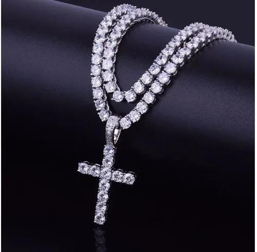 EMPEROR 3MM Tennis CZ Cross | 912721 Alfafammily.com