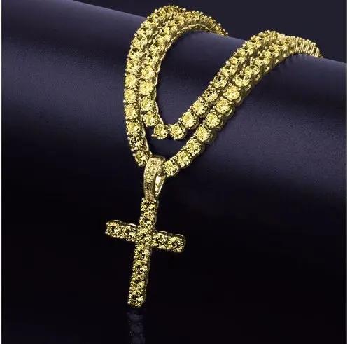 EMPEROR 3MM Tennis CZ Cross | 912721 Alfafammily.com