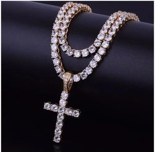 EMPEROR 3MM Tennis CZ Cross | 912721 Alfafammily.com