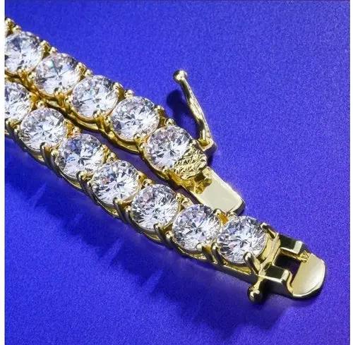 ROCK 4 MM One Row Tennis Chain | 960012 Alfafammily.com