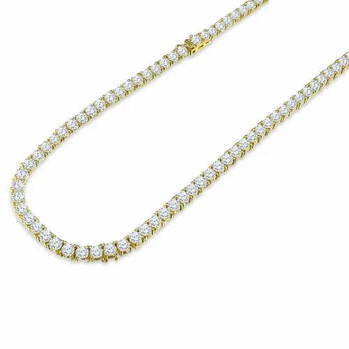 ROCK 4 MM One Row Tennis Chain | 960012 Alfafammily.com