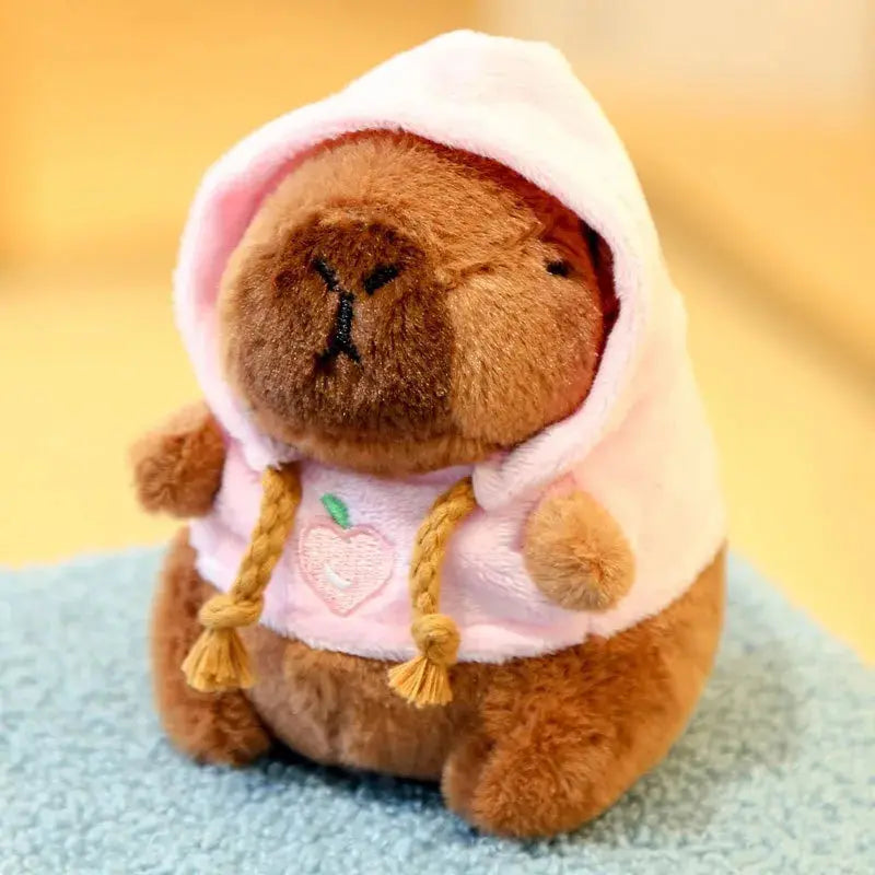 Cute Cartoon Capybara Pendant Keychain Bag Hanging Alfafammily.com