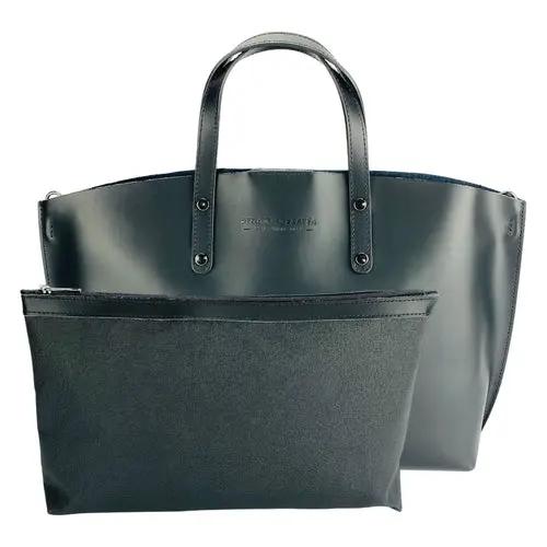 RB1024A  | Borsa Donna a Mano in Vera Pelle Made in Italy con tracolla Alfafammily.com