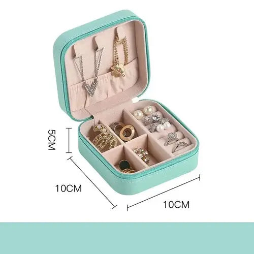 Portable Mini Jewelry Storage Box Travel Organizer Jewelry Case AliExpress
