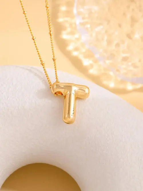 Delicate Bubble Letter PendantAccessories Temperament Fashionable26 AliExpress