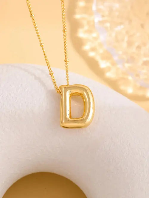 Delicate Bubble Letter PendantAccessories Temperament Fashionable26 AliExpress