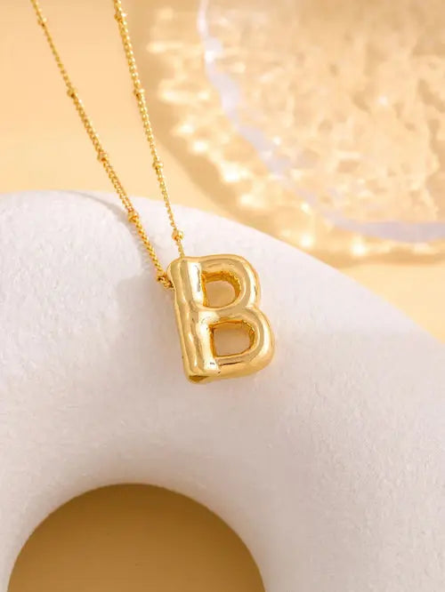 Delicate Bubble Letter PendantAccessories Temperament Fashionable26 AliExpress