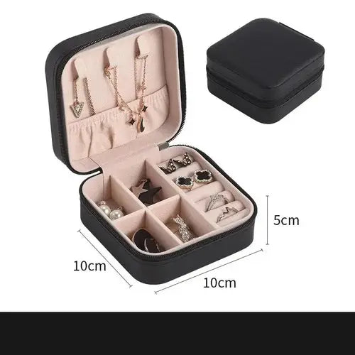 Portable Mini Jewelry Storage Box Travel Organizer Jewelry Case AliExpress