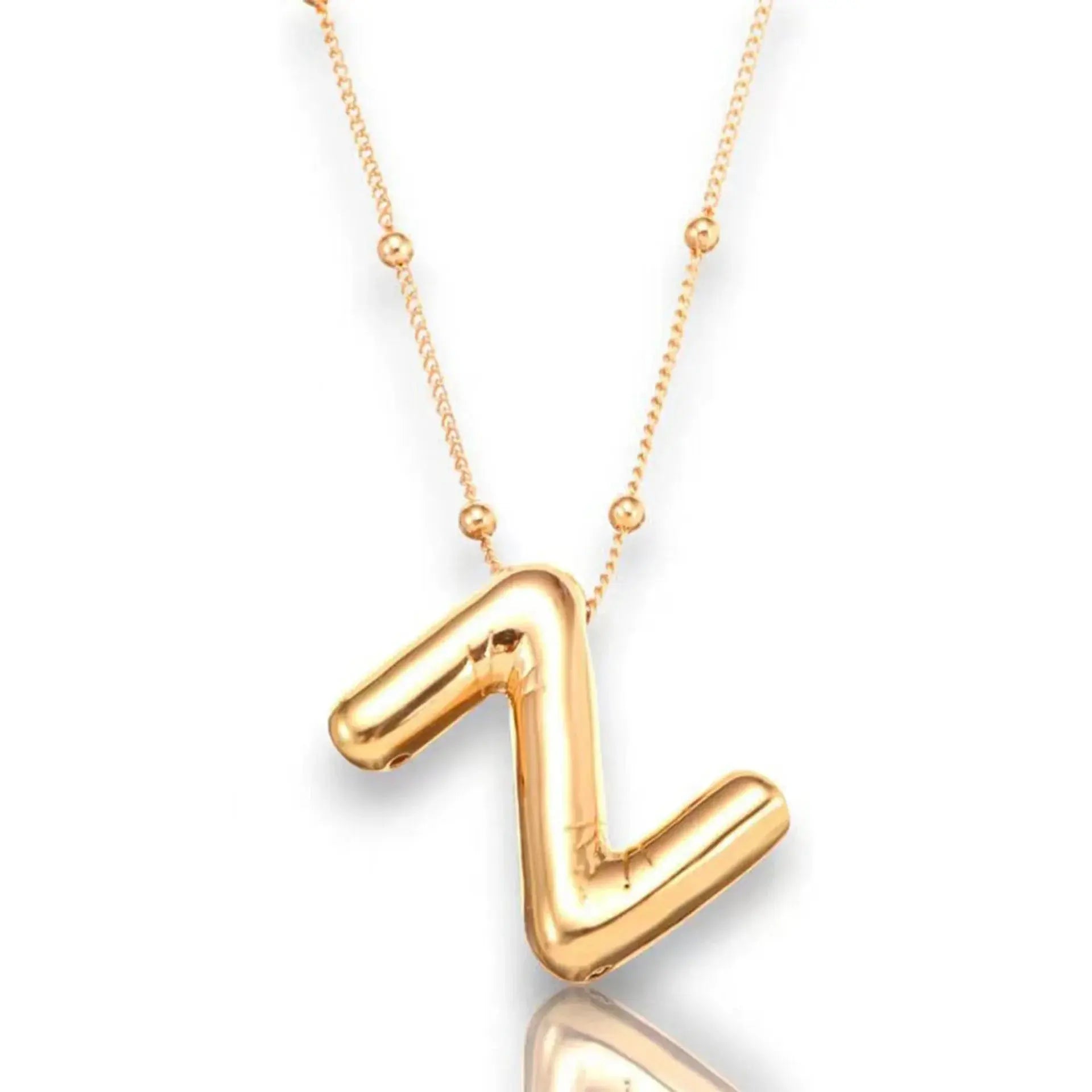 Delicate Bubble Letter PendantAccessories Temperament Fashionable26 AliExpress