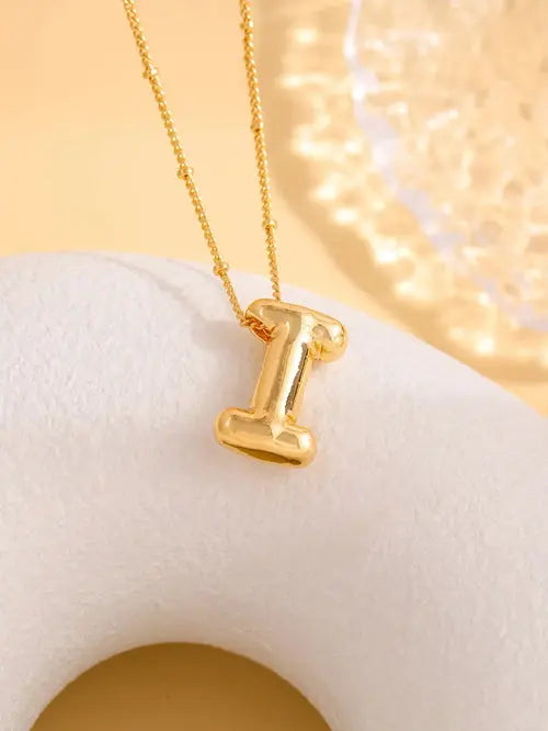 Delicate Bubble Letter PendantAccessories Temperament Fashionable26 AliExpress