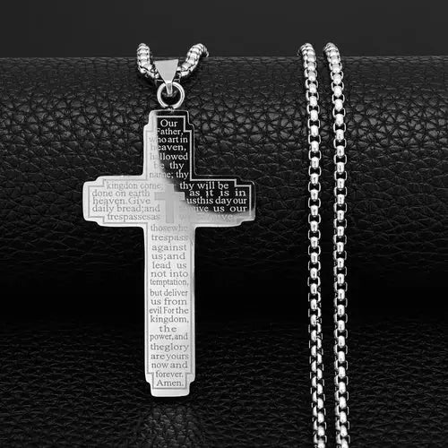 TrendMen Hiphop Rock Crucifix Cross Stainless Steel Pendant Necklaces AliExpress