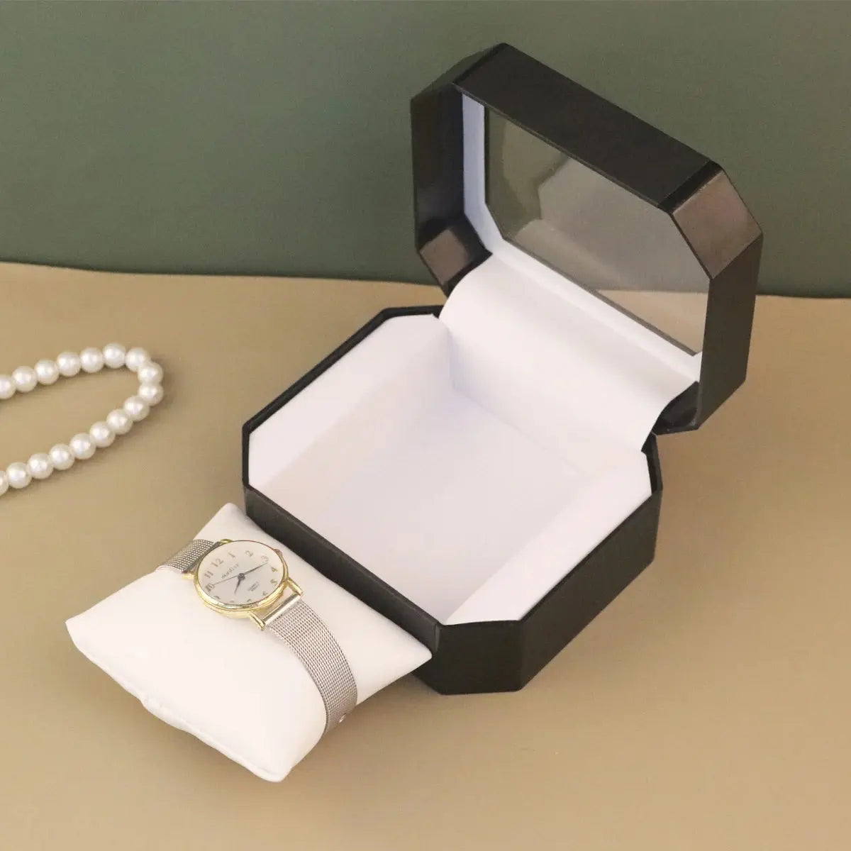 Watch Box High-end European Men's Acrylic Watch Display Box Watch Alfa fammily store