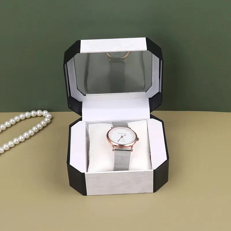 Watch Box High-end European Men's Acrylic Watch Display Box Watch Alfa fammily store