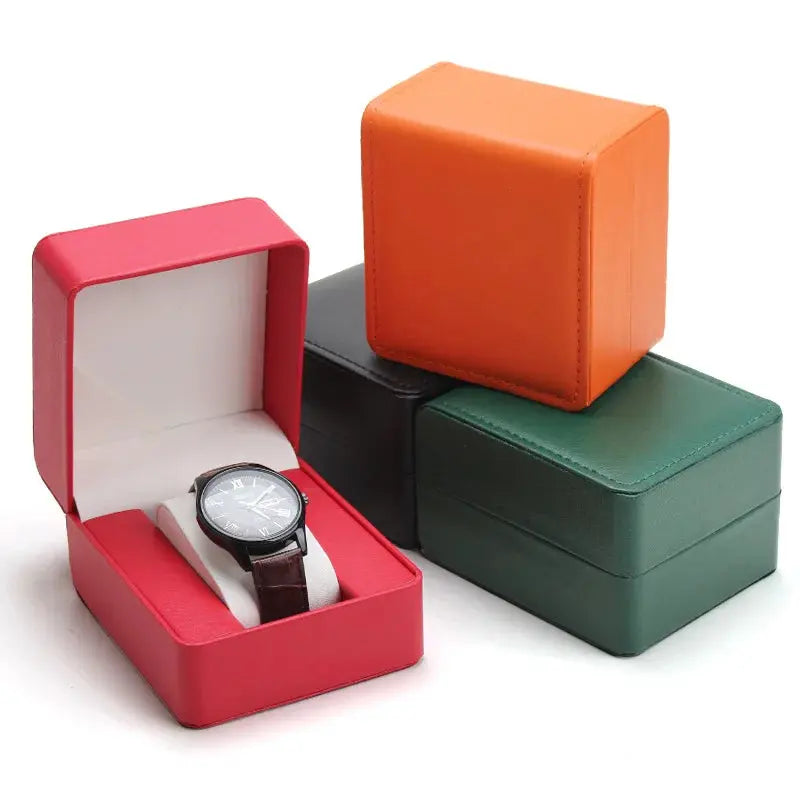 Watch Storage Box PU Single Watch Display Case Wristwatch Watch Holder AliExpress