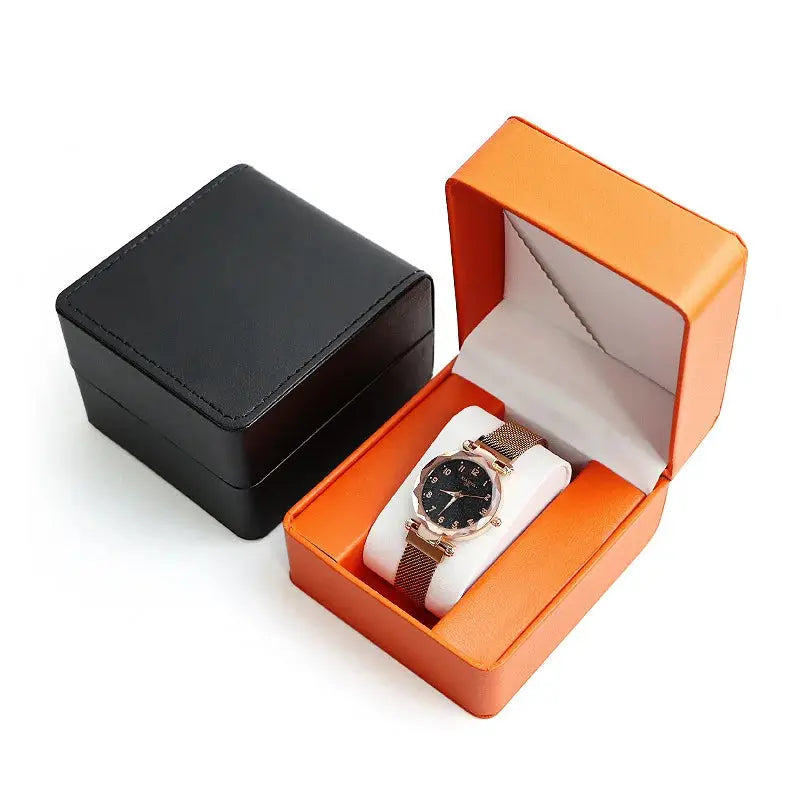 Watch Storage Box PU Single Watch Display Case Wristwatch Watch Holder AliExpress