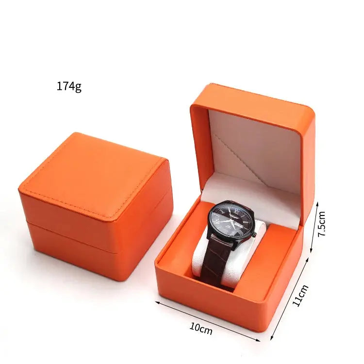 Watch Storage Box PU Single Watch Display Case Wristwatch Watch Holder AliExpress
