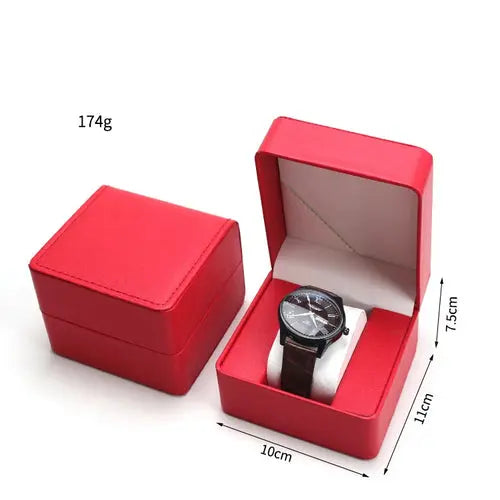 Watch Storage Box PU Single Watch Display Case Wristwatch Watch Holder AliExpress