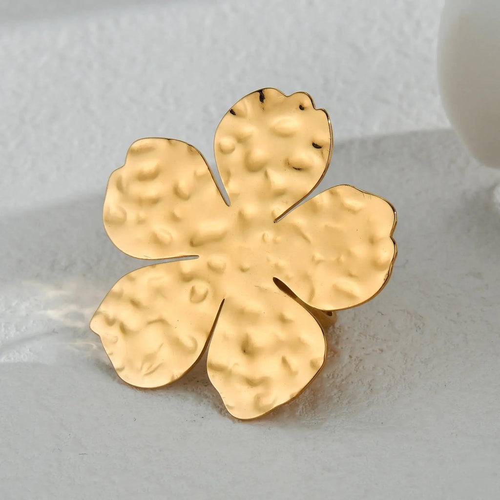 Ingemark 5 Styles Creative Boho Metal Butterfly Flowers Ring for Women Fashion Statement 2025 Adjustable Finger Ring Wed Jewelry Alfa fammily store