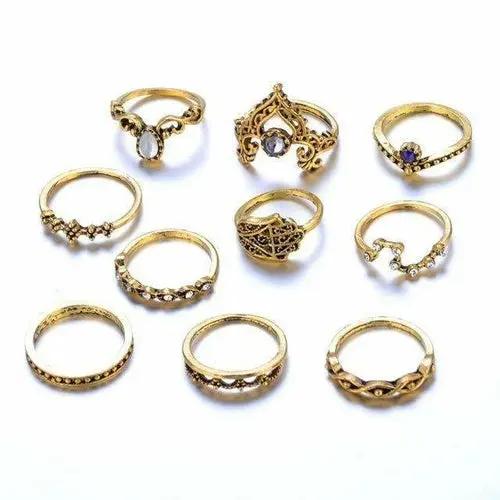 Vintage Stackable Ring Set Alfafammily.com