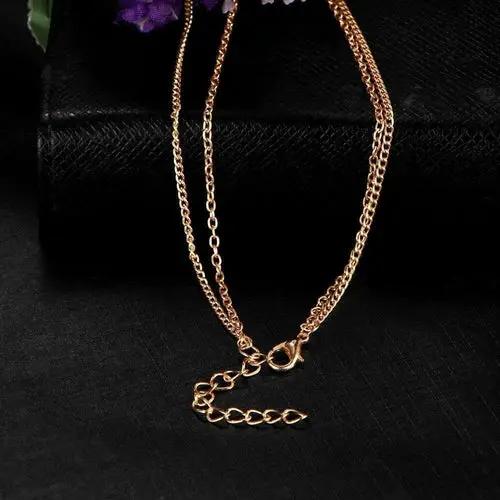 Marble Chevron Double Layer Necklace Alfafammily.com