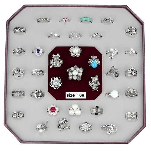 VK-015-SIZE6 - Assorted Brass Ring with Assorted  in Assorted Alfafammily.com